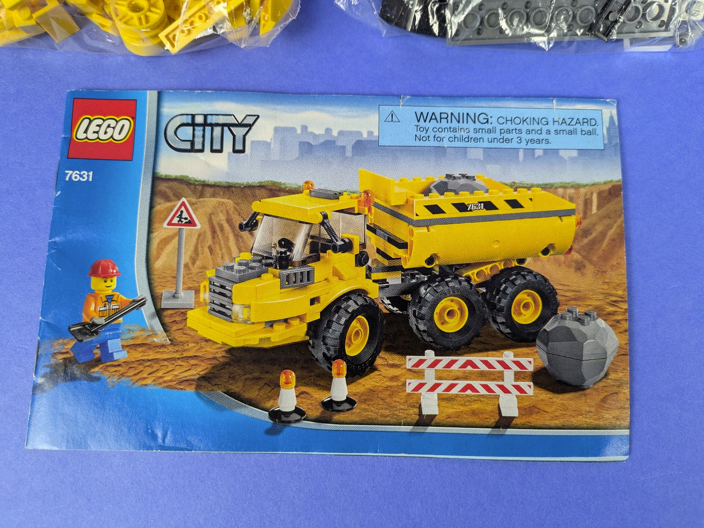Lego Town: City: Construction: Dump Truck 7631