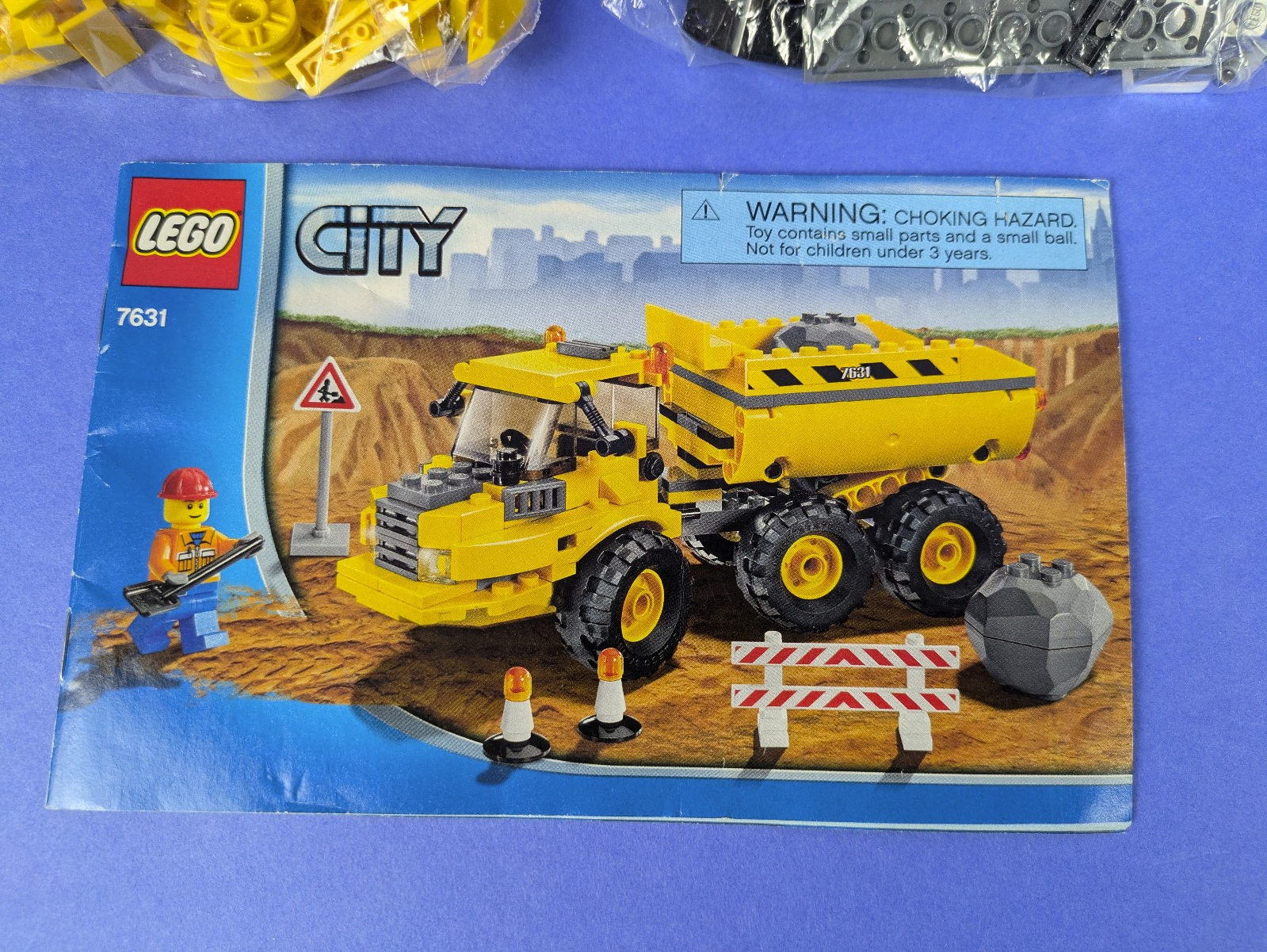 Lego Town: City: Construction: Dump Truck 7631