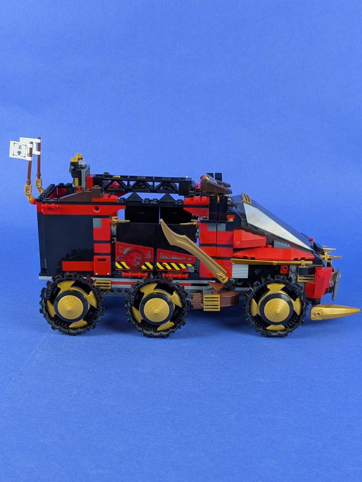 LEGO NINJAGO Ninja DB X 70750 Incomplete Set Pre-Owned