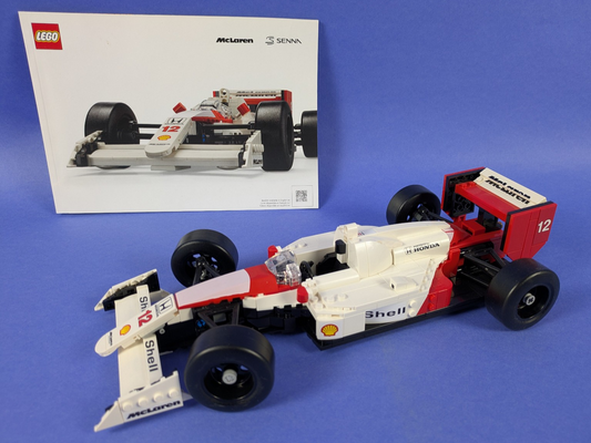 Lego Creator: Race: McLaren MP4/4 & Ayrton Set 10330 Incomplete Set
