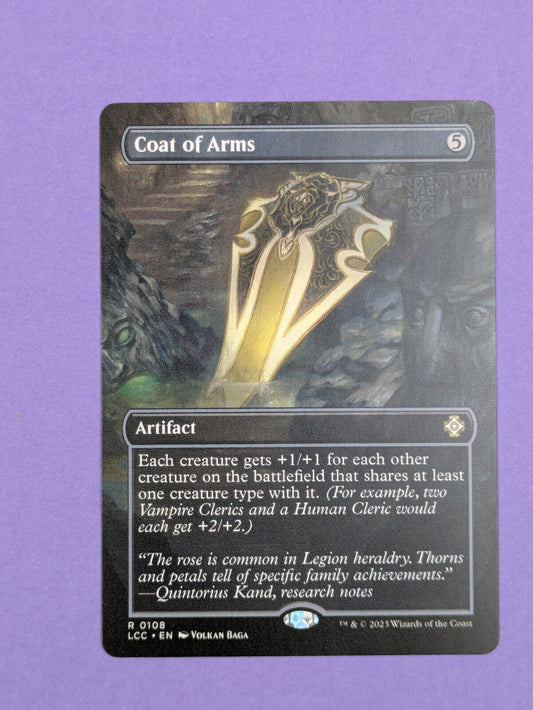 MTG Magic: The Lost Caverns of Ixalan Commander: Coat of Arms Rare #0108