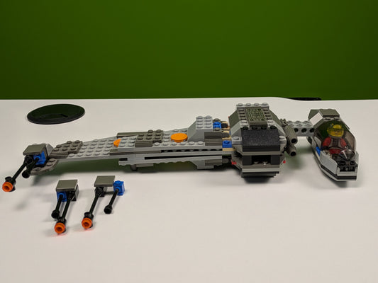Lego Star Wars: B-wing at Rebel Control Center Set 7180