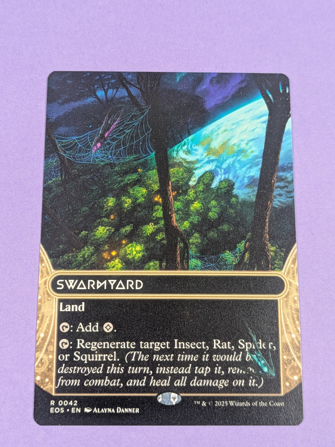 MTG Magic: Edge of Eternities: Stellar Sights: Swarmyard #0042 Rare - NM