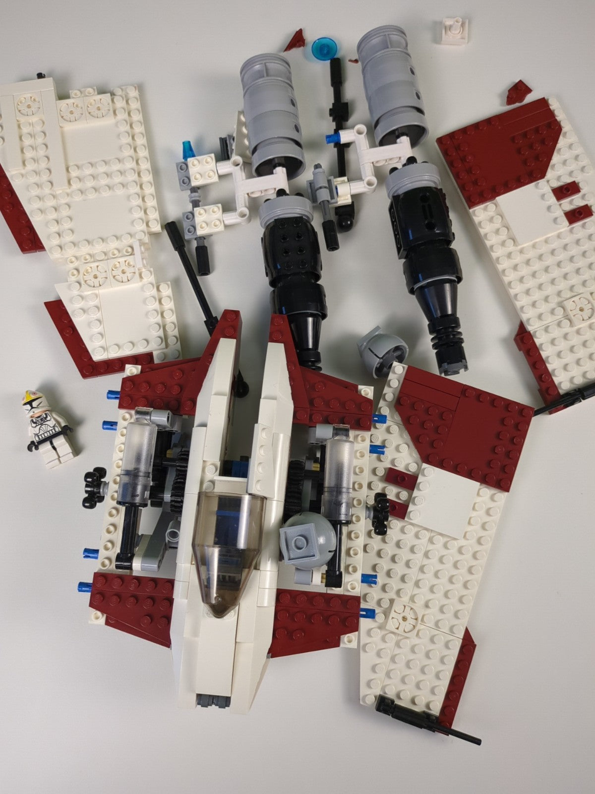 Lego Star Wars The Clone Wars: V-19 Torrent Set 7674 - Complete Set