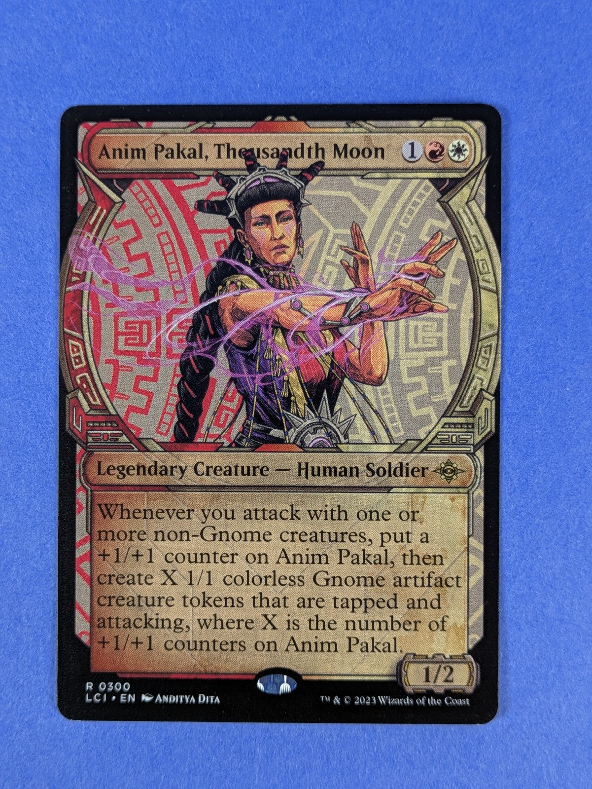 MTG: The Lost Caverns of Ixalan: Anim Pakal, Thousandth Moon #0300 Rare - NM