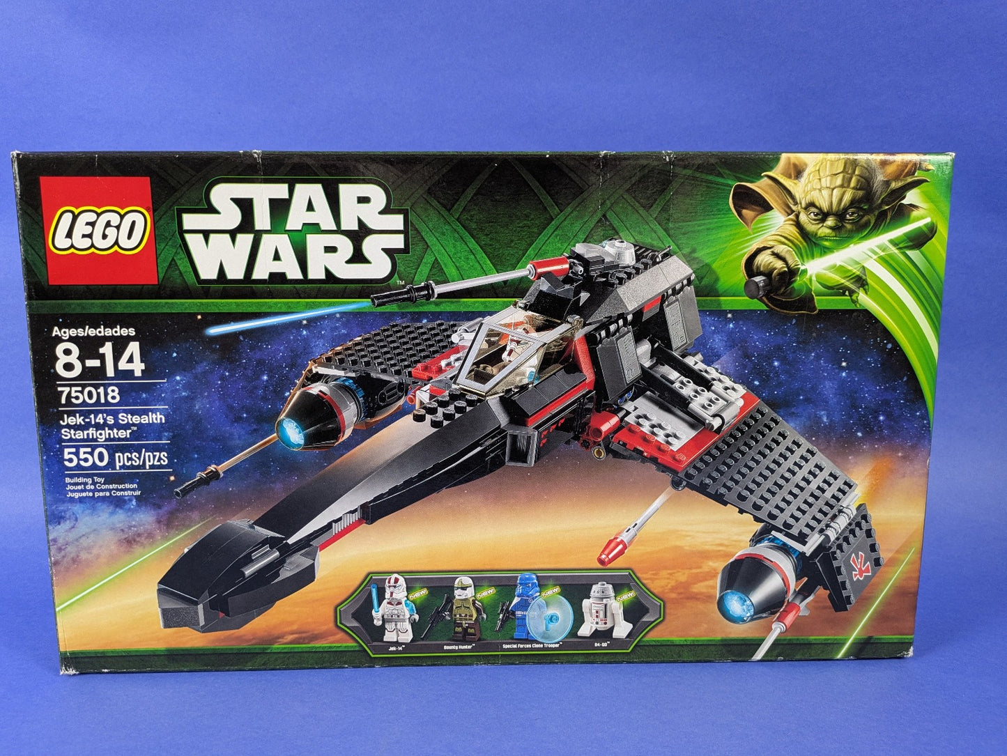 Lego Star Wars: Jek-14's Stealth Starfighter Set 75018 Complete Set