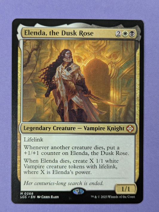 MTG: The Lost Caverns of Ixalan Commander: Elenda, the Dusk Rose #0268 Mythic NM