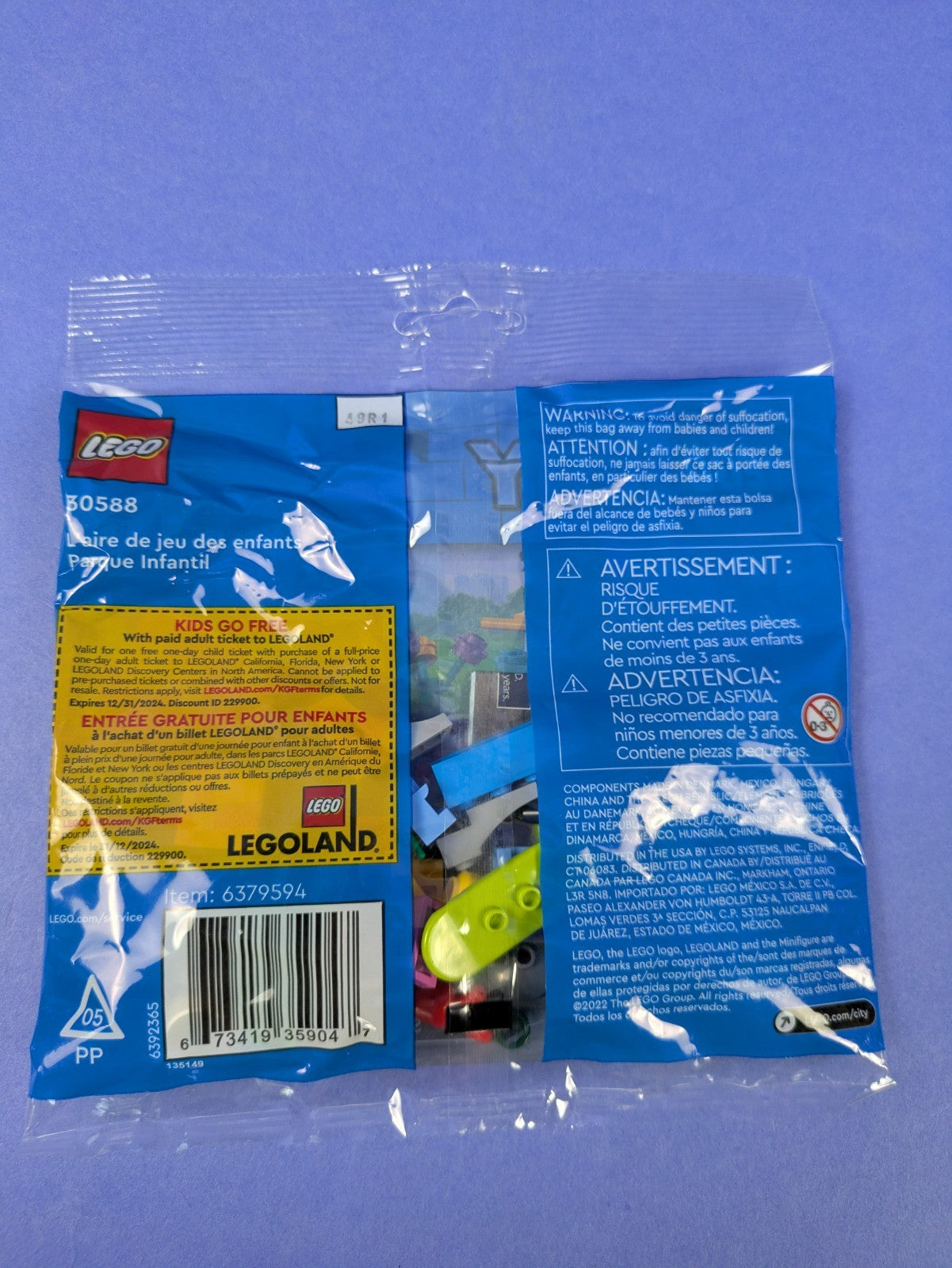 LEGO City Kids' Playground Polybag 30588