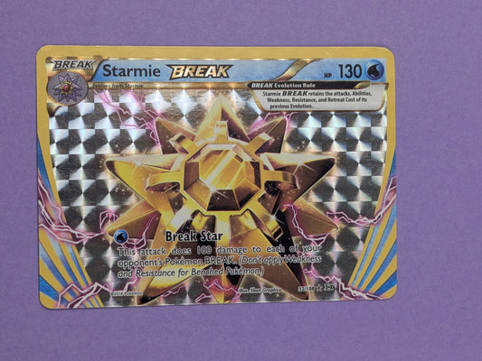 Starmie BREAK - 32/108 - Break Rare XY: Evolutions - Pokemon Card - NM