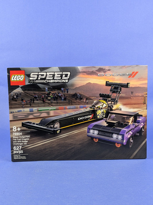 LEGO SPEED CHAMPIONS Mopar Dodge SRT Top Fuel Dragster 1970 Dodge Challenger T/A