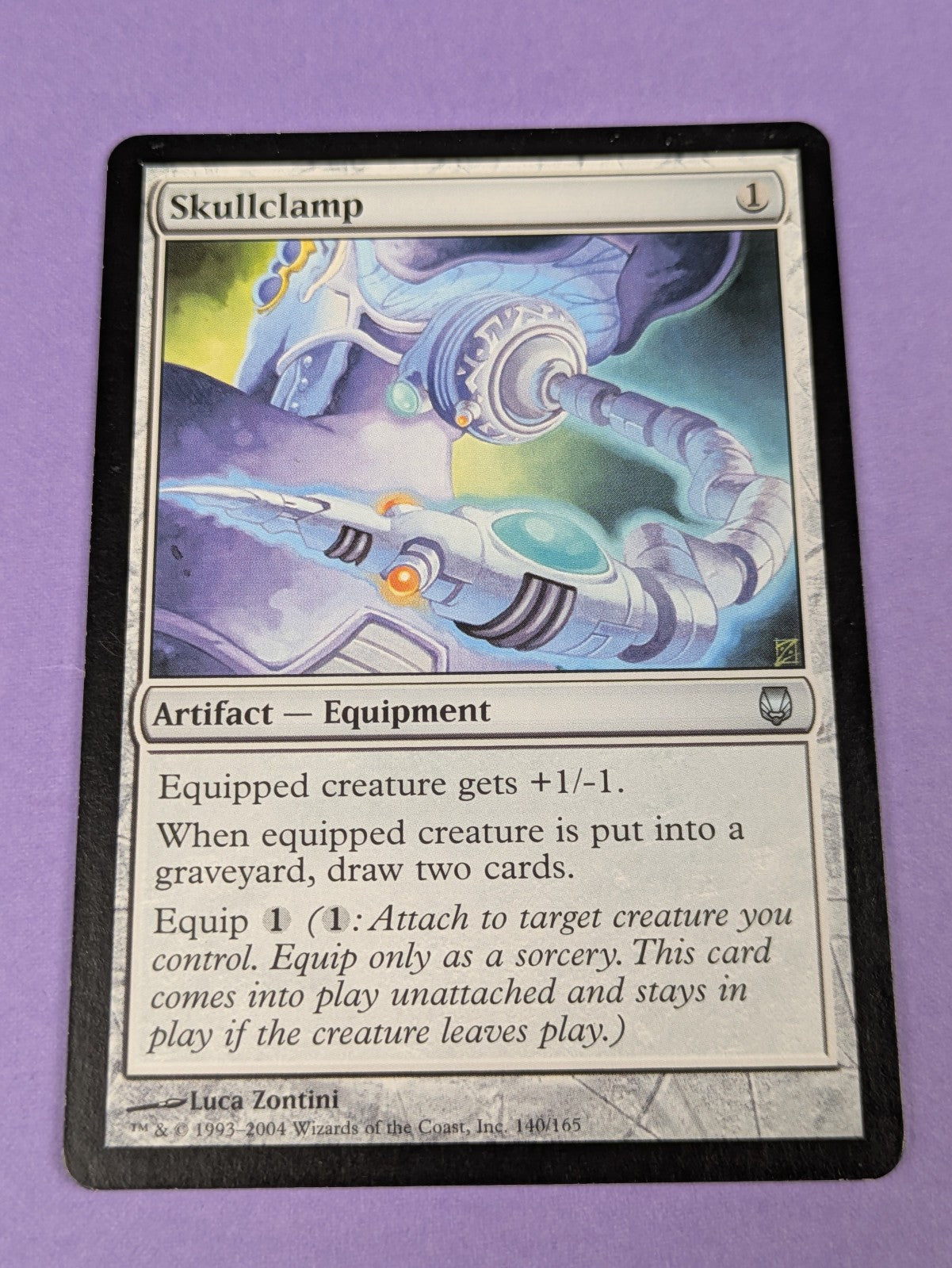 MTG Magic: Darksteel: Skullclamp #140/165 Uncommon - NM
