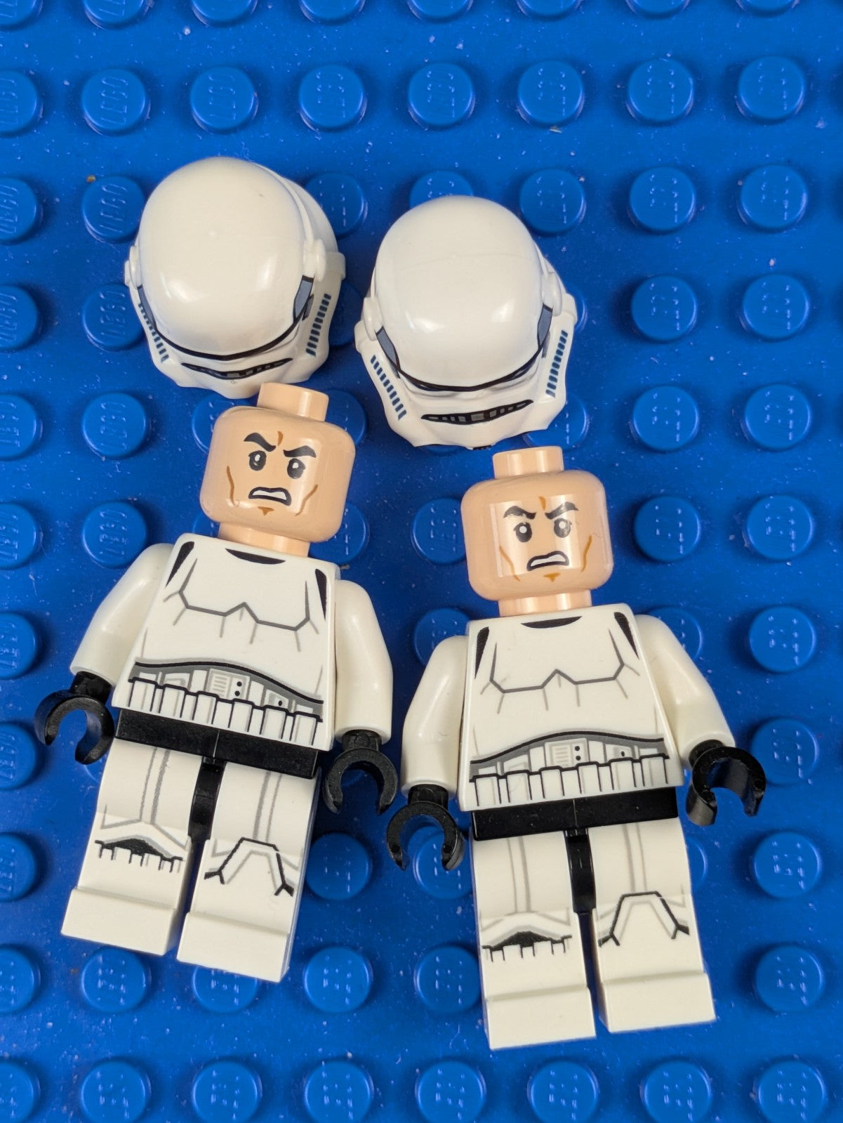 Lego Star Wars: Imperial Stormtrooper - Printed Legs (2X) sw0585 Set 75055