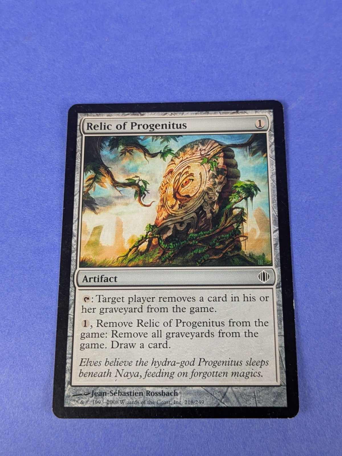 MTG Magic: Shards of Alara: Relic of Progenitus #218/249 Uncommon - LP