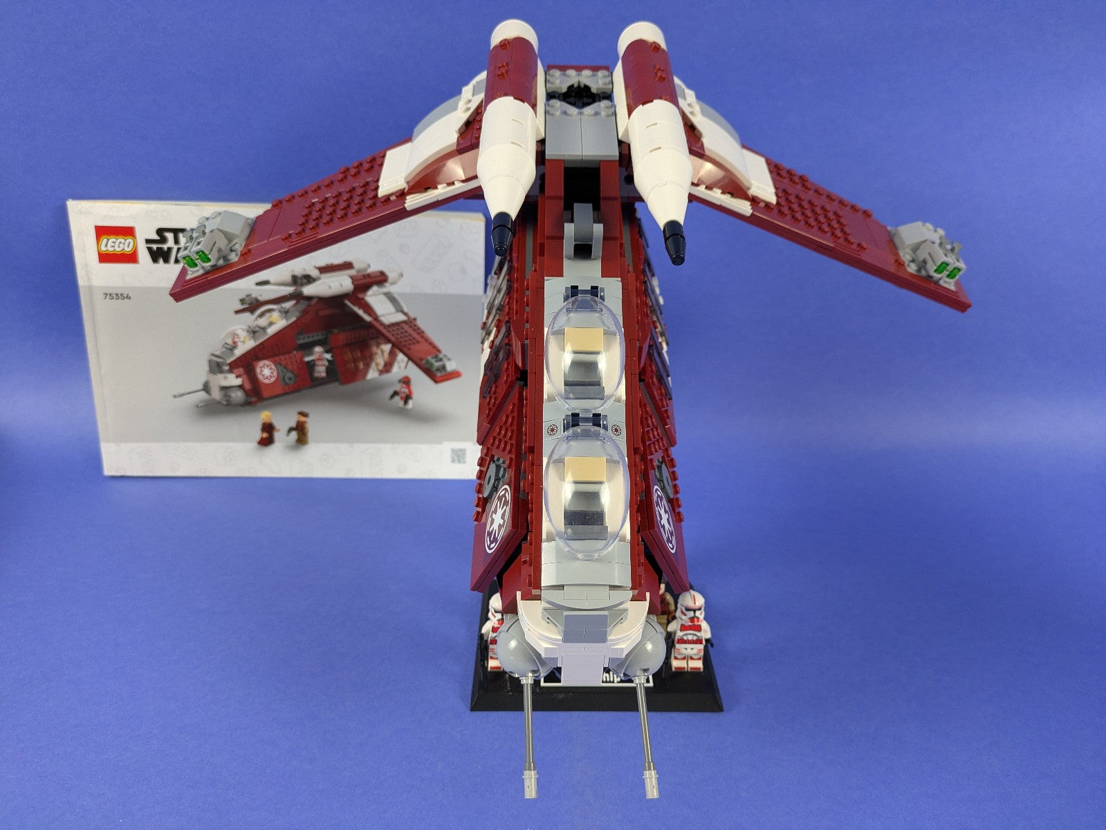 Lego Star Wars: The Clone Wars: Coruscant Guard Gunship Set 75354 Complete Set
