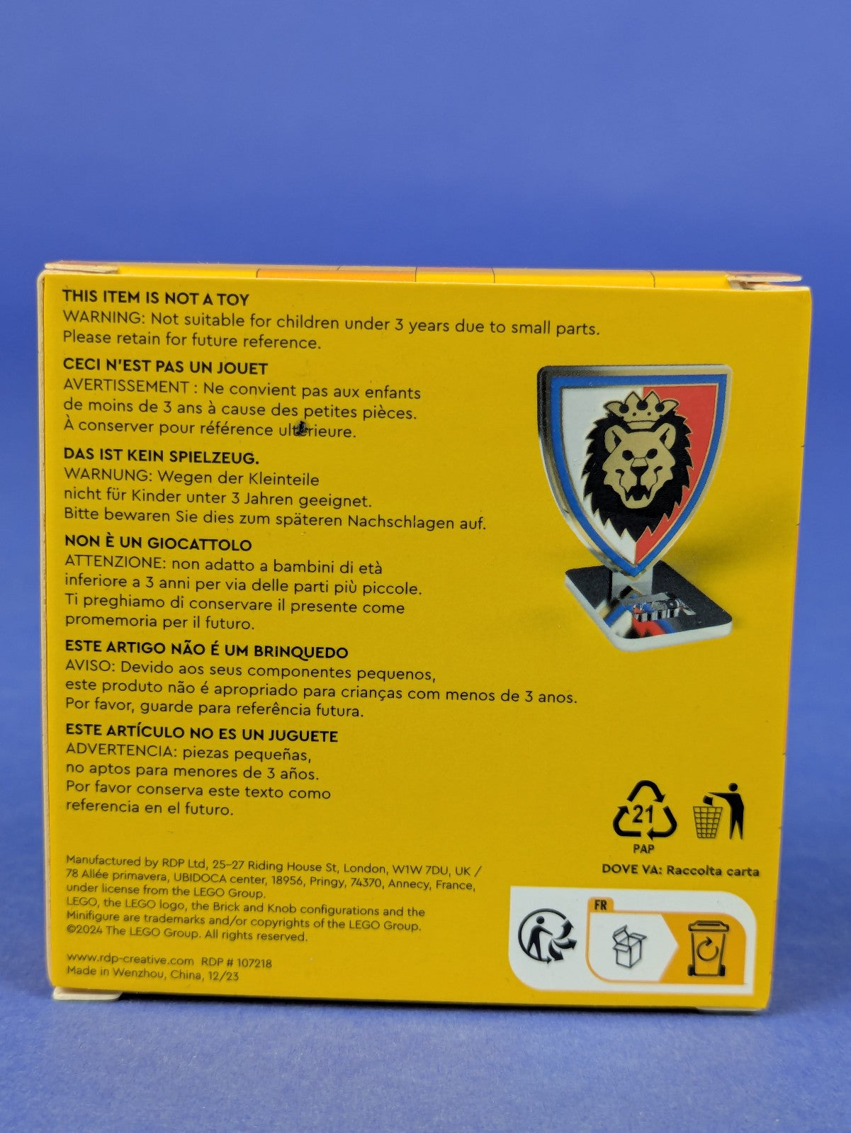 LEGO Magnet Flat - Royal Knights Shield 5008909