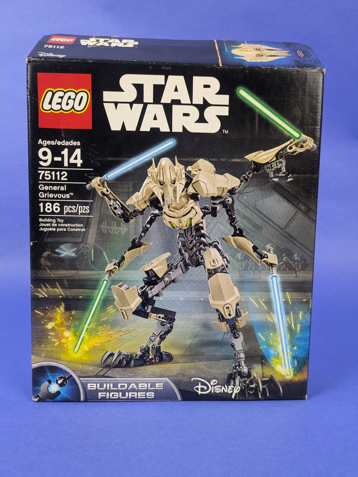 Lego Star Wars: Buildable Figures: General Grievous 75112 - Complete Set