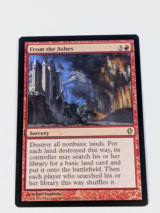 MTG Magic: Commander 2013: From the Ashes #108/356 Rare - LP