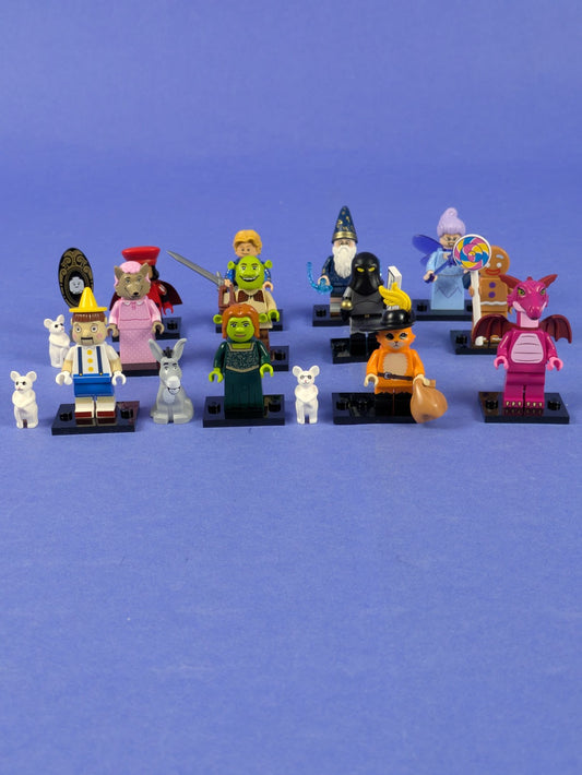 LEGO Collectible Minifigures Shrek 71053 Complete Set Pre-Owned