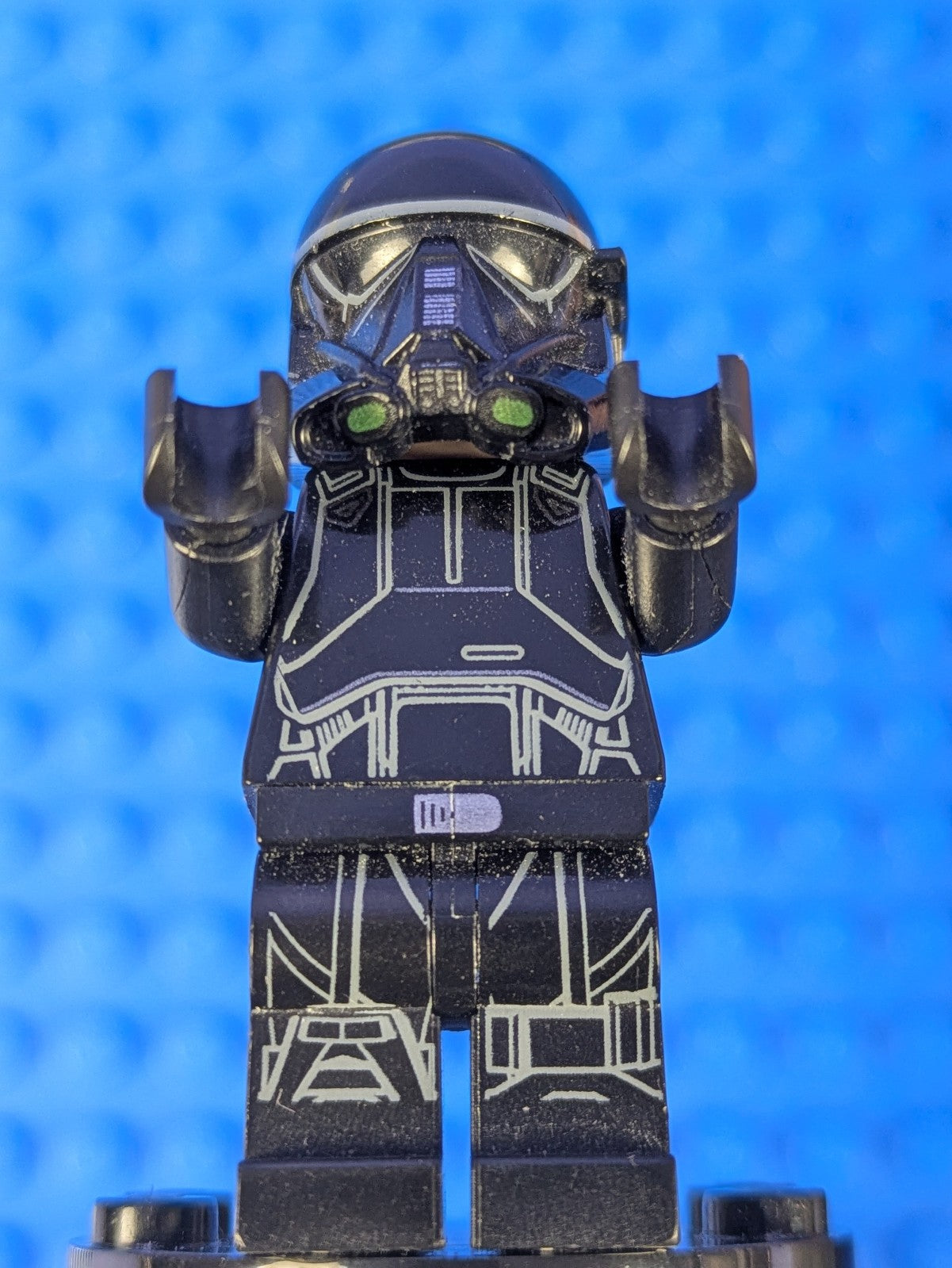 Lego Star Wars: Imperial Death Trooper - Light Nougat Head sw0807 Set 75165