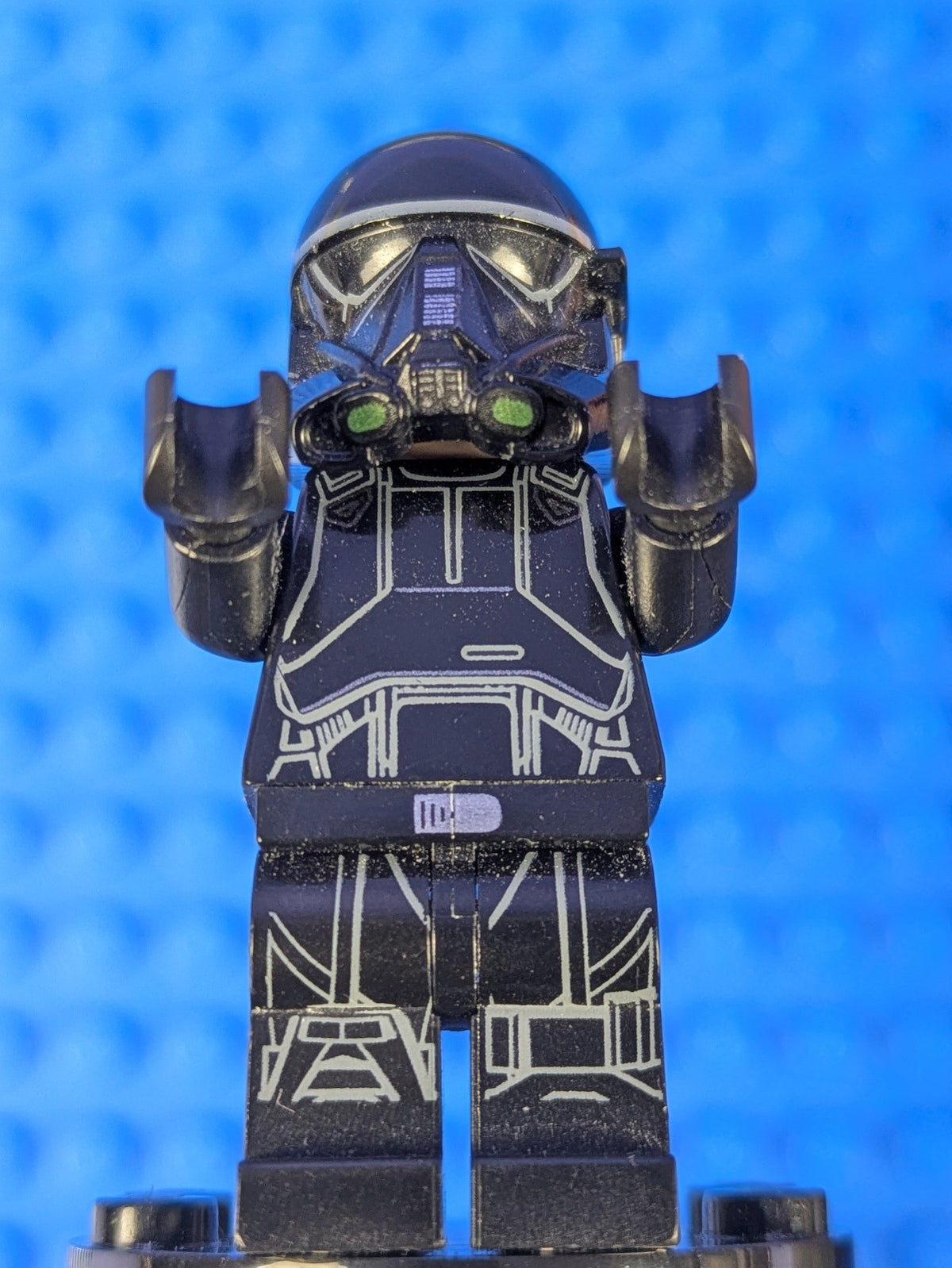 Lego Star Wars: Imperial Death Trooper - Light Nougat Head sw0807 Set 75165