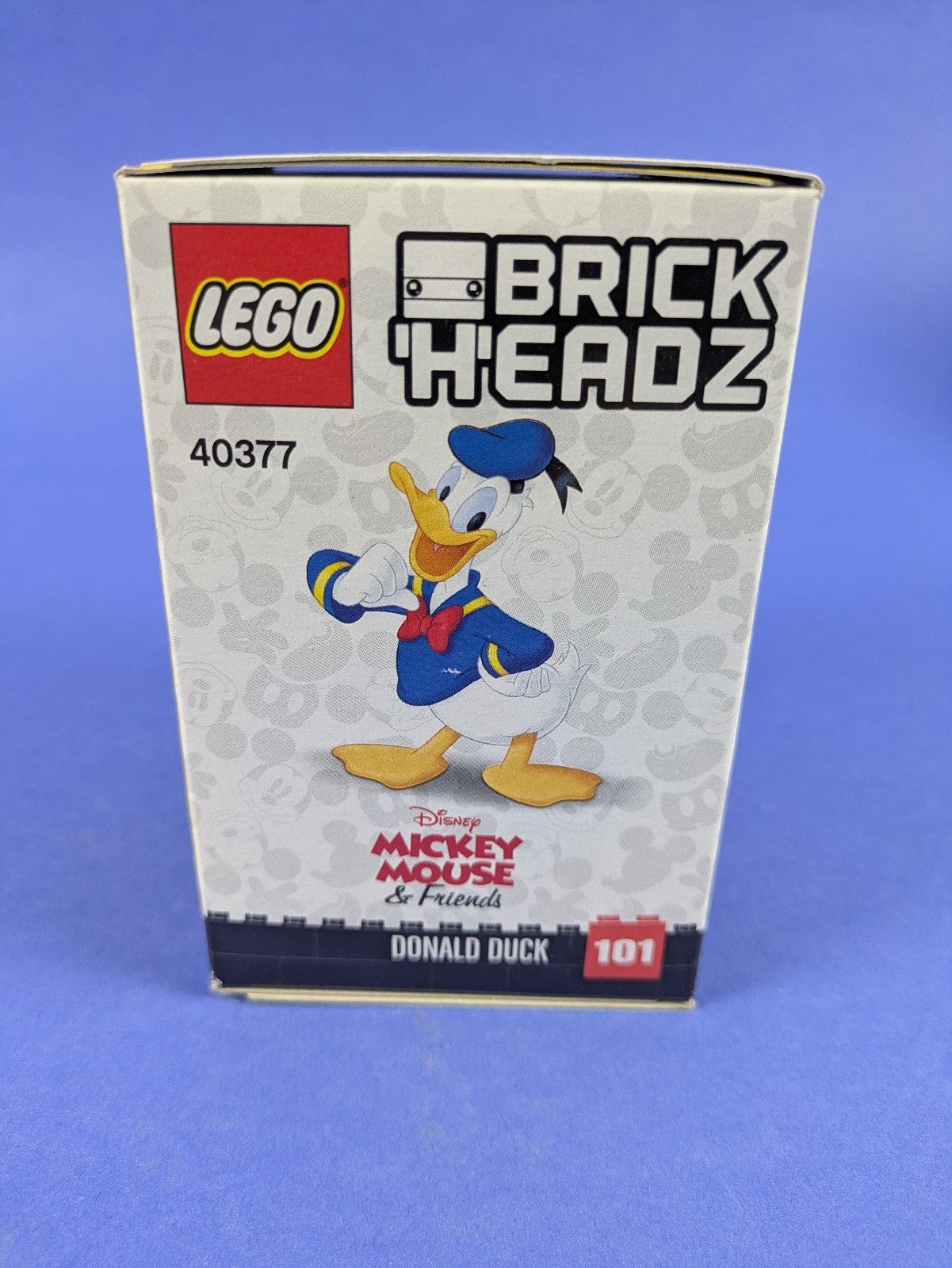 Lego BrickHeadz: Disney: Mickey and Friends: Donald Duck Set 40377 BRAND NEW