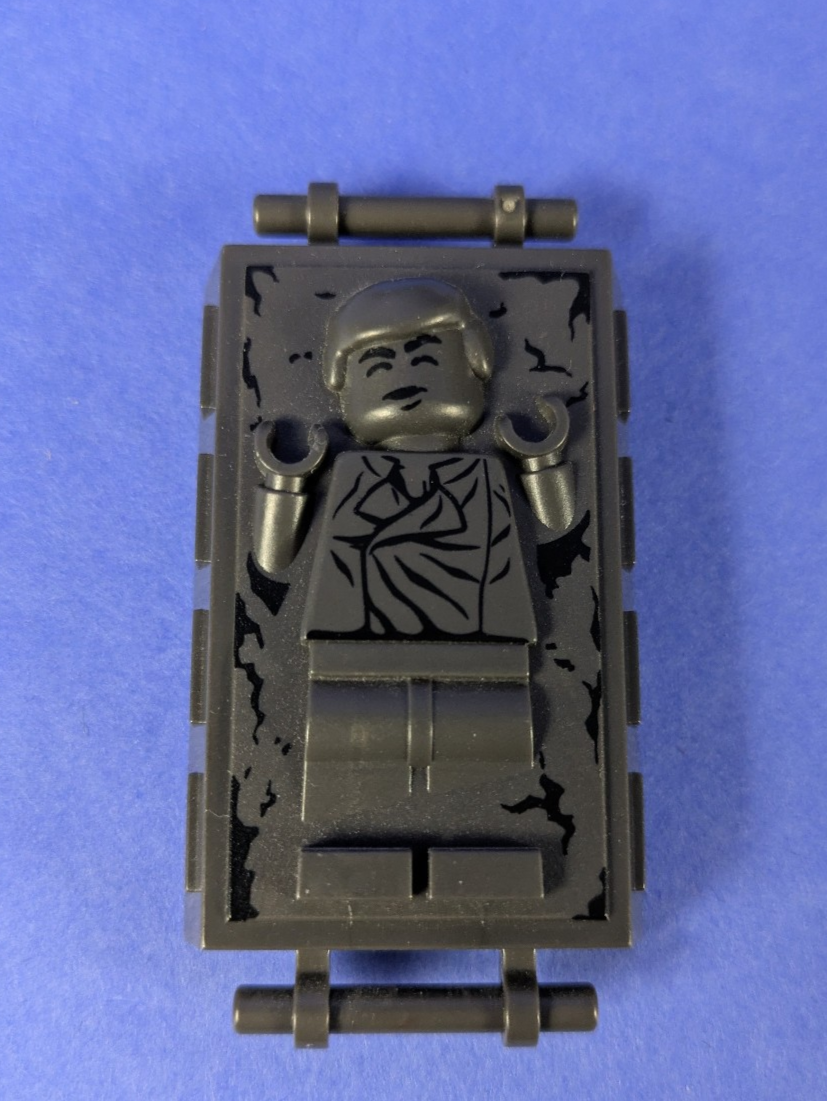 Lego Star Wars: Utensil Carbonite Block Han Solo Pattern 87561pb01 Set 75060