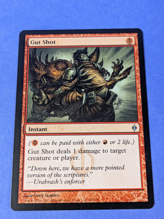 MTG Magic: New Phyrexia: Gut Shot #86/175 Uncommon - NM