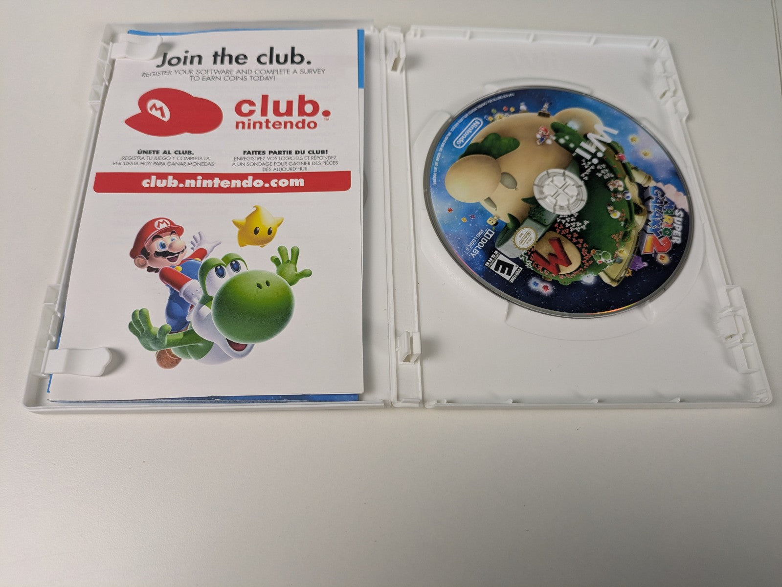Super Mario Galaxy 2 (Nintendo Wii, 2010) CIB