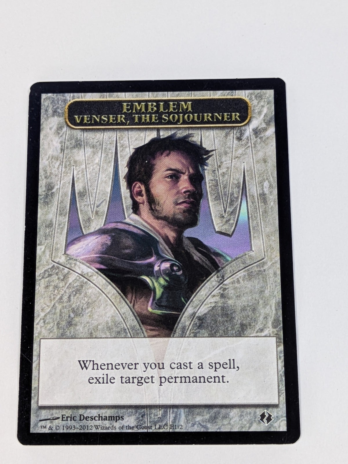 MTG Magic: Duel Decks Venser vs Koth: Emblem Venser, the Sojourner #E1/2 LP