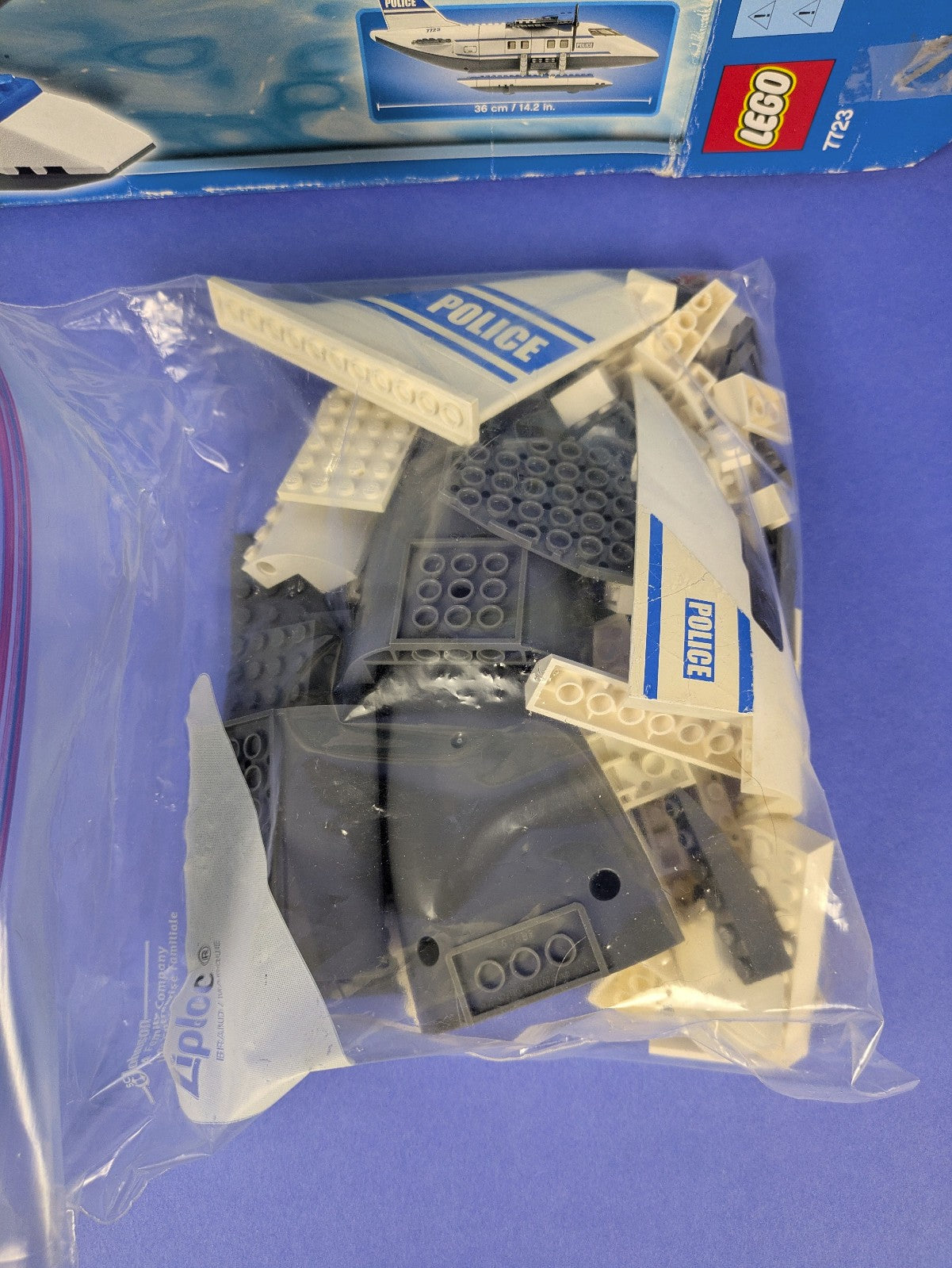 Lego Town: City: Police: Police Pontoon Plane 7723