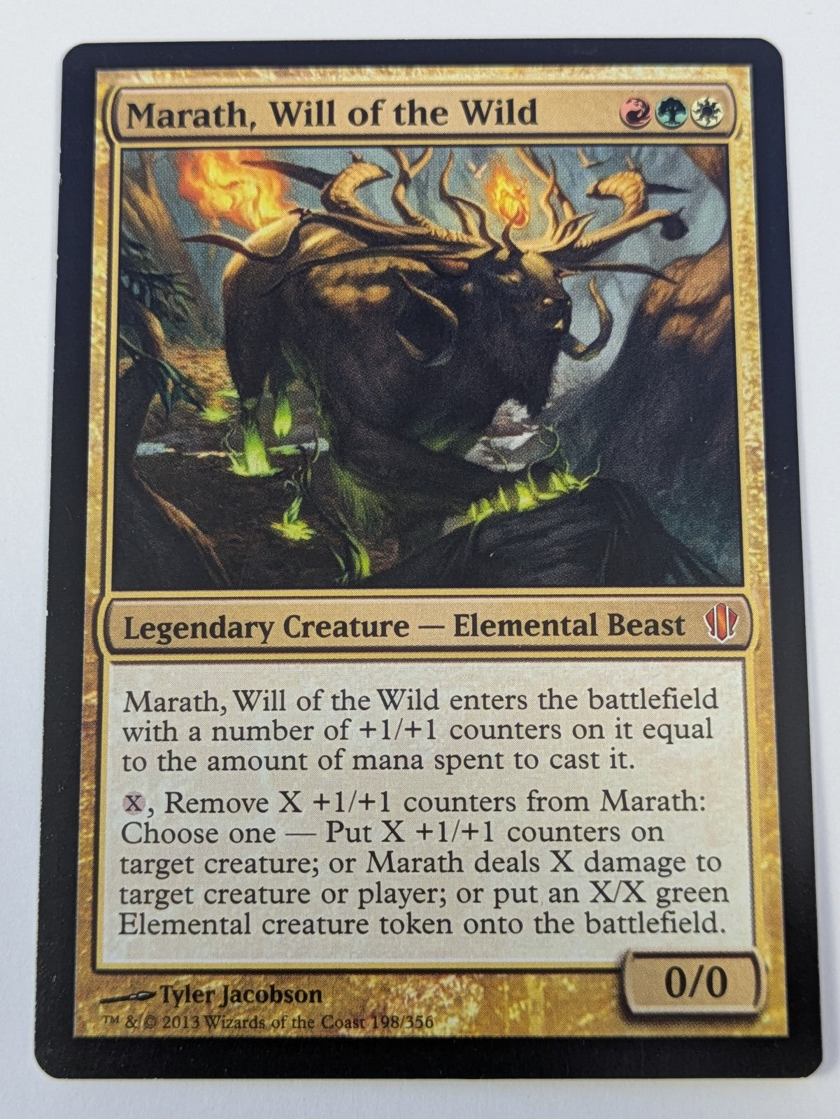 MTG Magic: Commander 2013: Marath, Will of the Wild #198/356 Mythic - NM