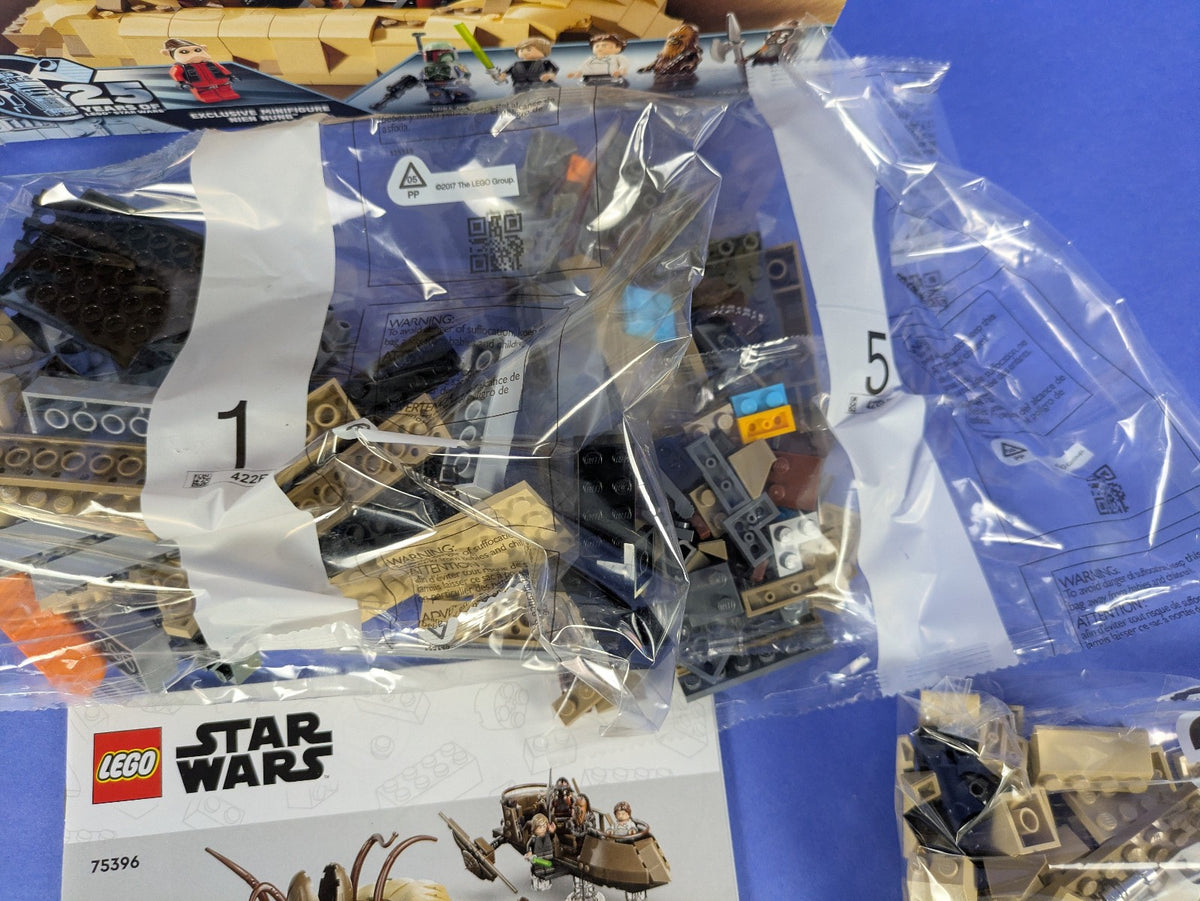 Lego Star Wars: Desert Skiff & Sarlacc Pit Set 75396 - Incomplete Set