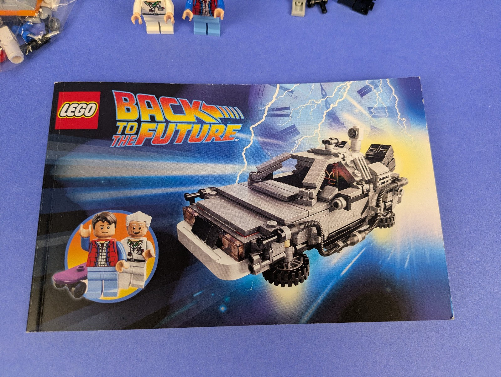 Lego LEGO Ideas (CUUSOO): The DeLorean Time Machine Set 21103 - Complete Set