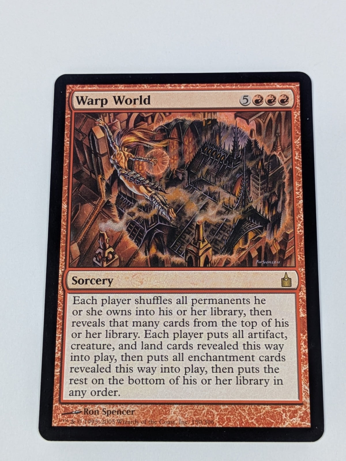 MTG Magic: Ravnica: City of Guilds: Warp World #150/306 Rare - LP