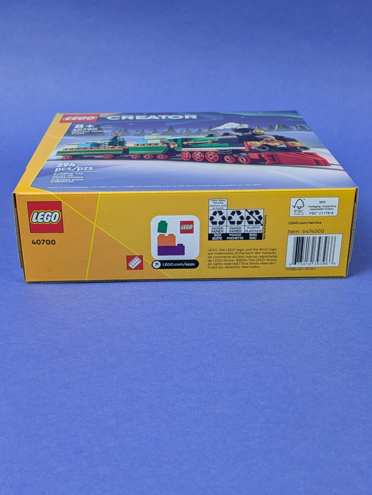 LEGO Creator Winter Holiday Train 40700