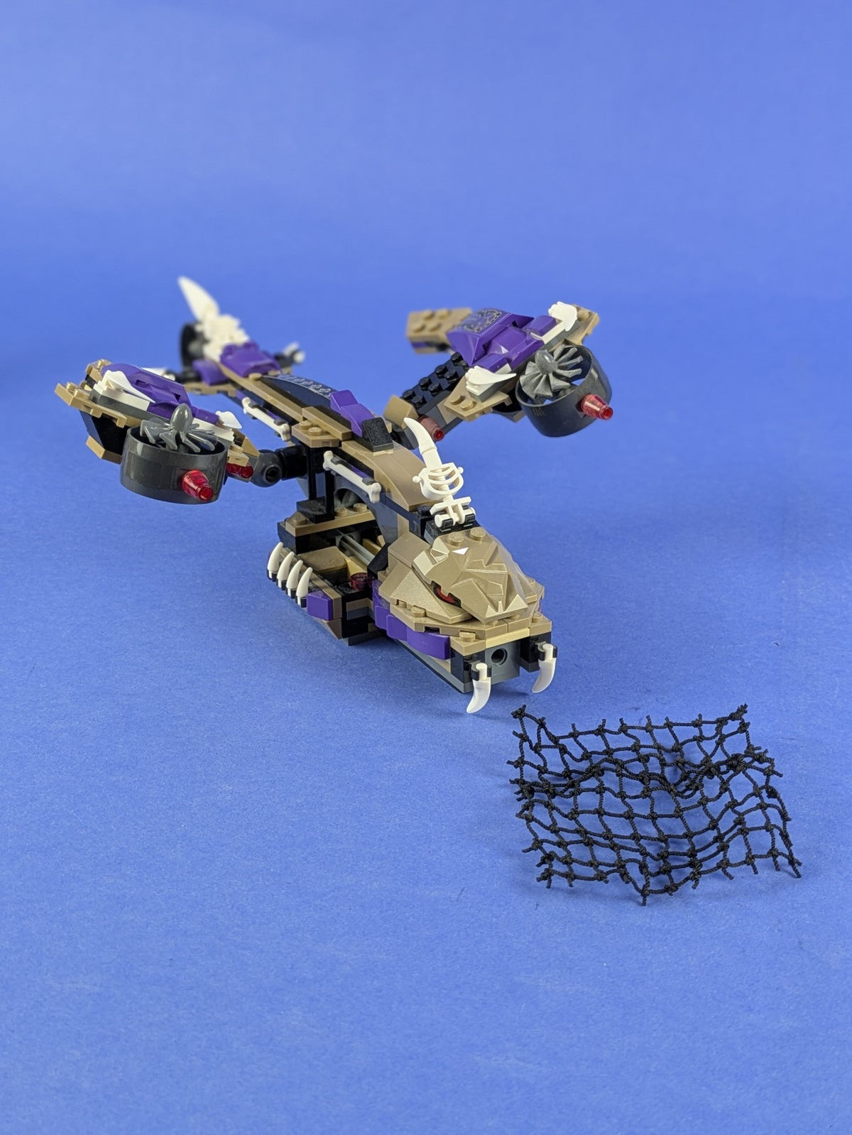 LEGO NINJAGO Condrai Copter Attack 70746 Incomplete Set Pre-Owned