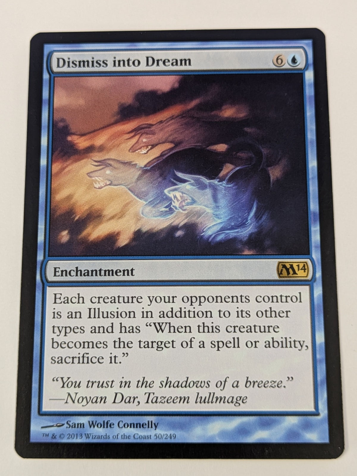 MTG Magic: Magic 2014: Dismiss into Dream #50/249 Rare - NM