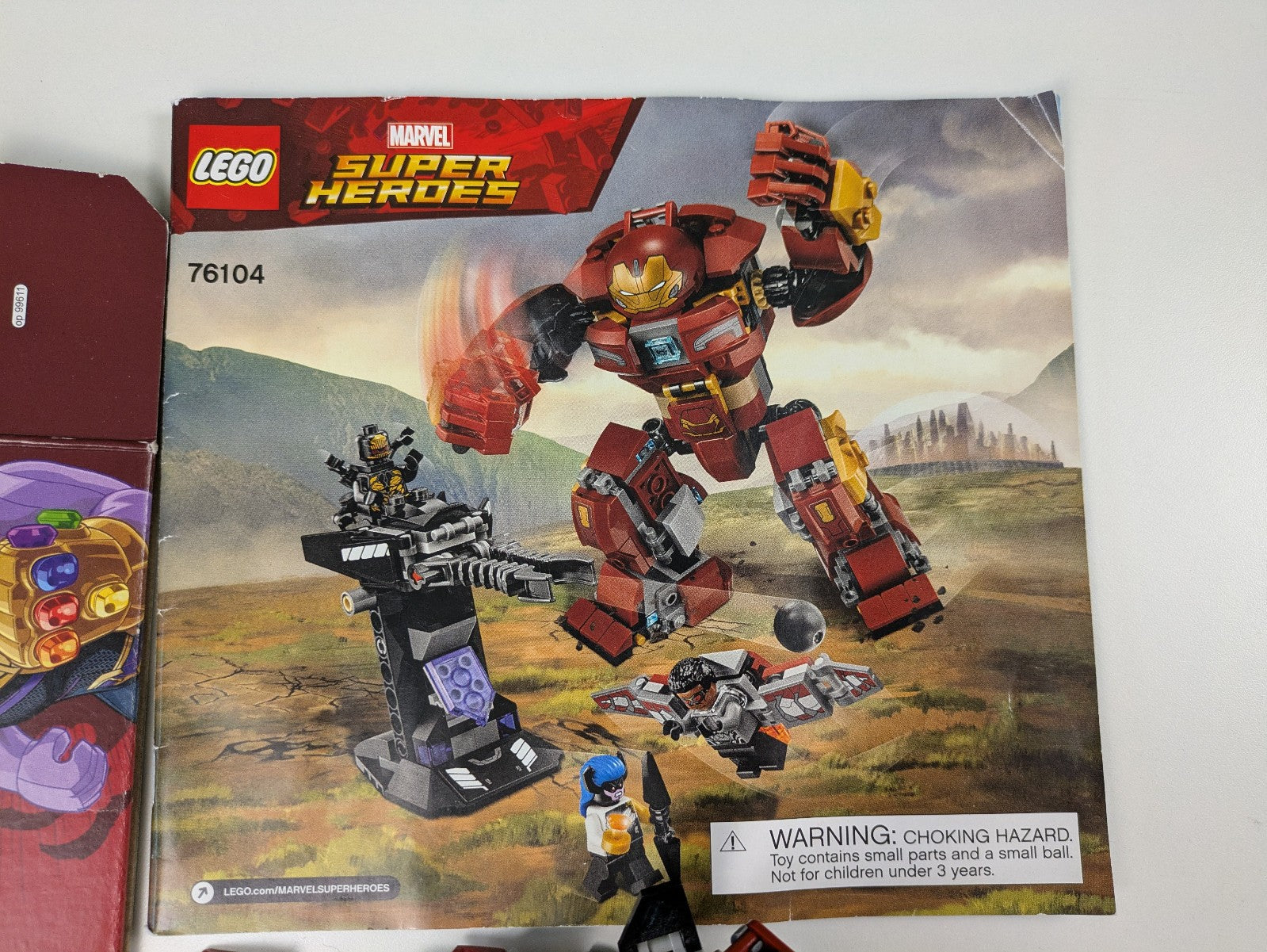 Lego Super Heroes: The Hulkbuster Smash-Up Set 76104 - Complete Set