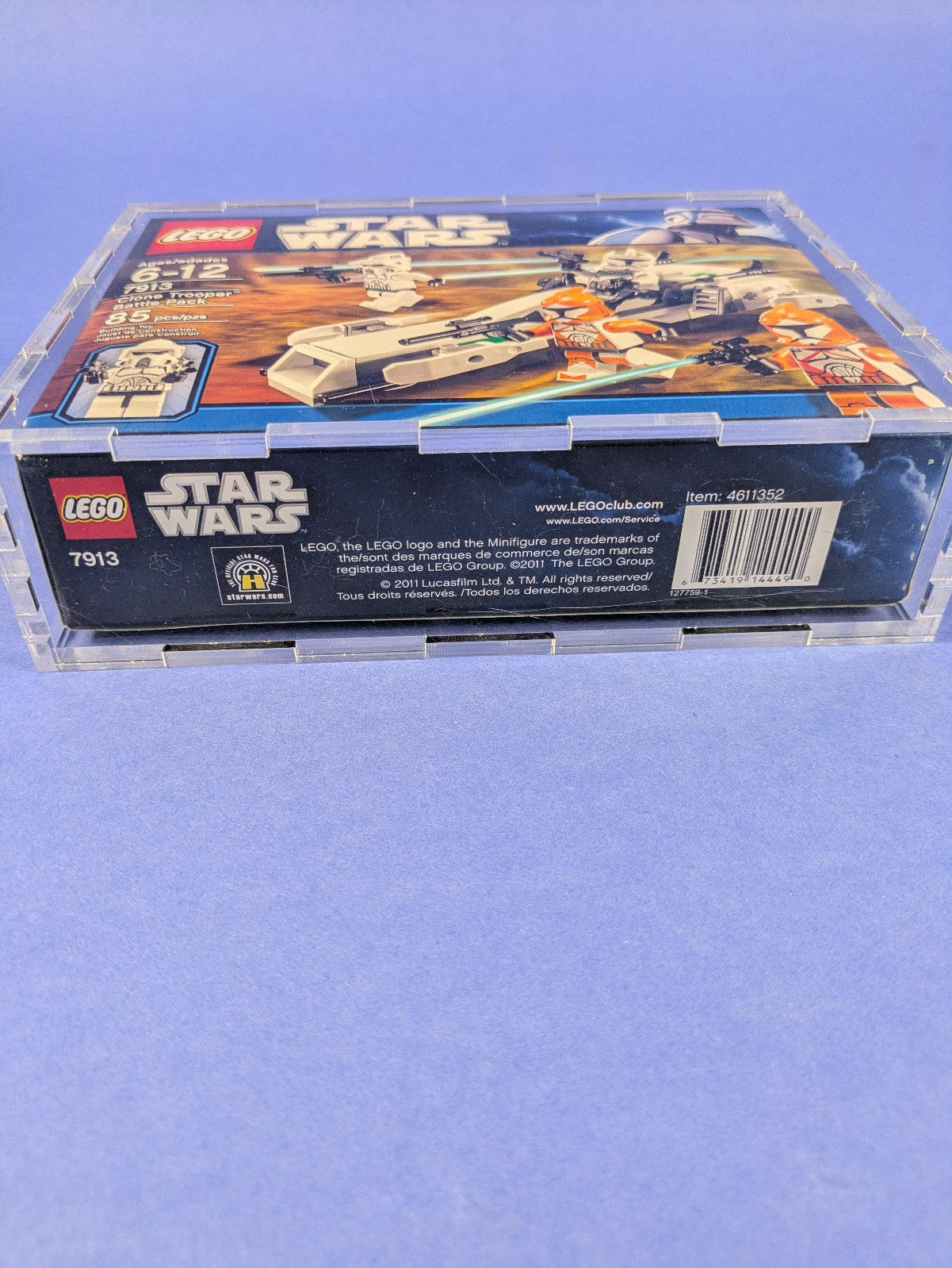 LEGO Star Wars Clone Trooper Battle Pack 7913 w/ Case