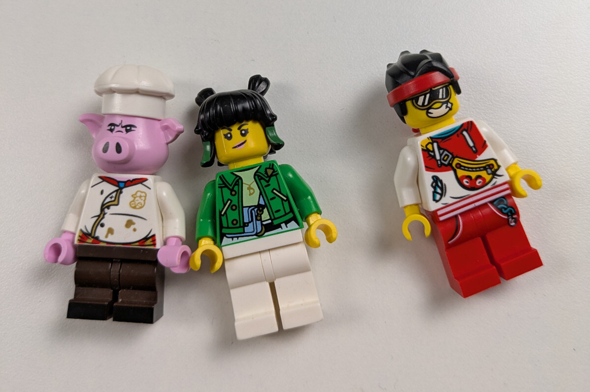 Lego Monkie Kid: The City of Lanterns Set 80036 - Incomplete
