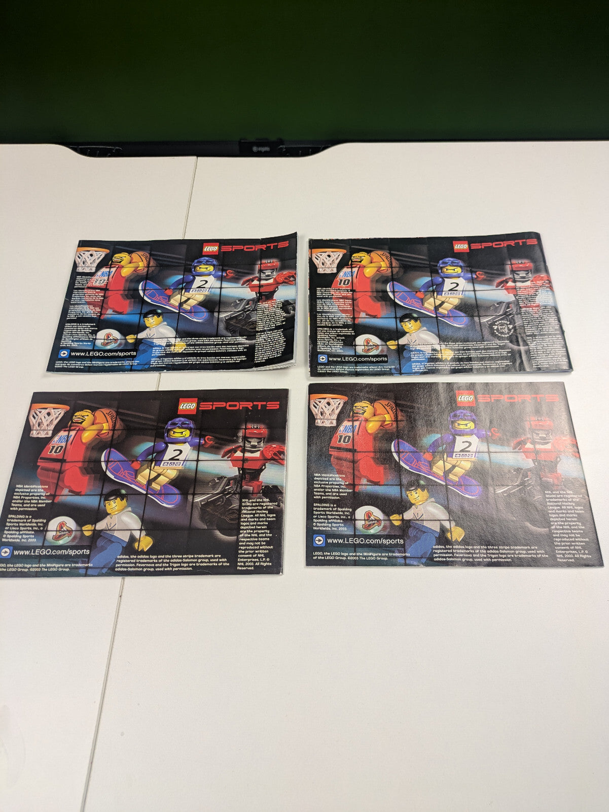 Lego Sports: Hockey: Slammer Stadium Set 65182 - Complete Set