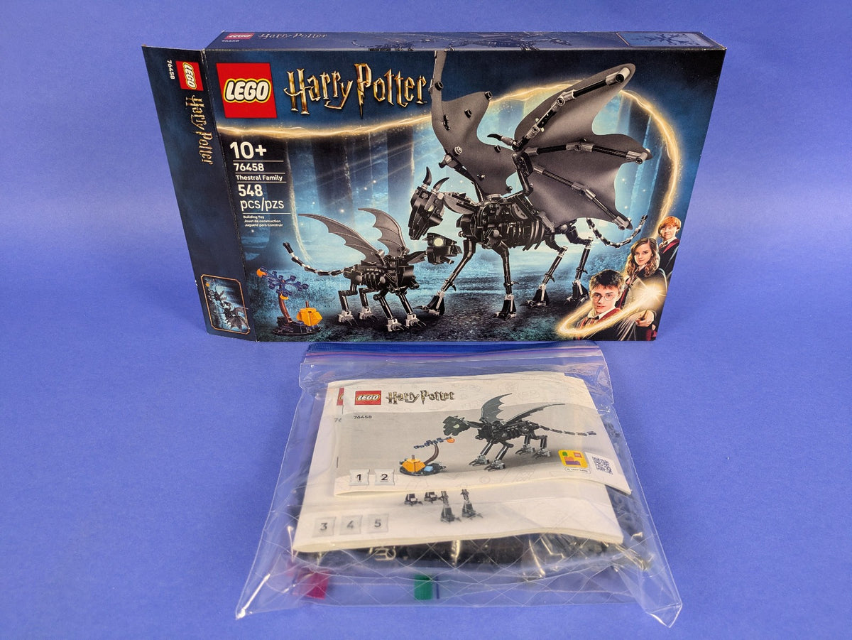 Lego Harry Potter: Sculptures: Thestral Family Set 76458 Complete Set
