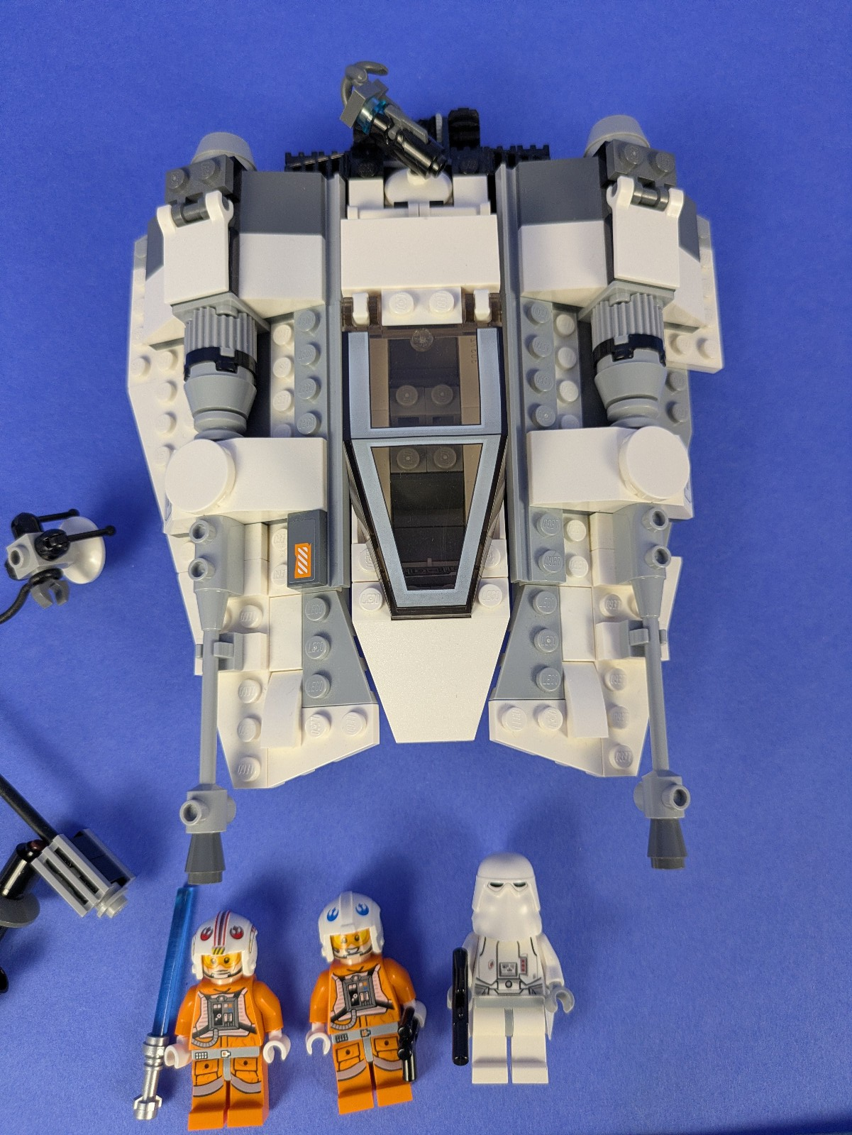 Lego Star Wars: Episode 4-6: Snowspeeder Set 75049 - w/ Instructions