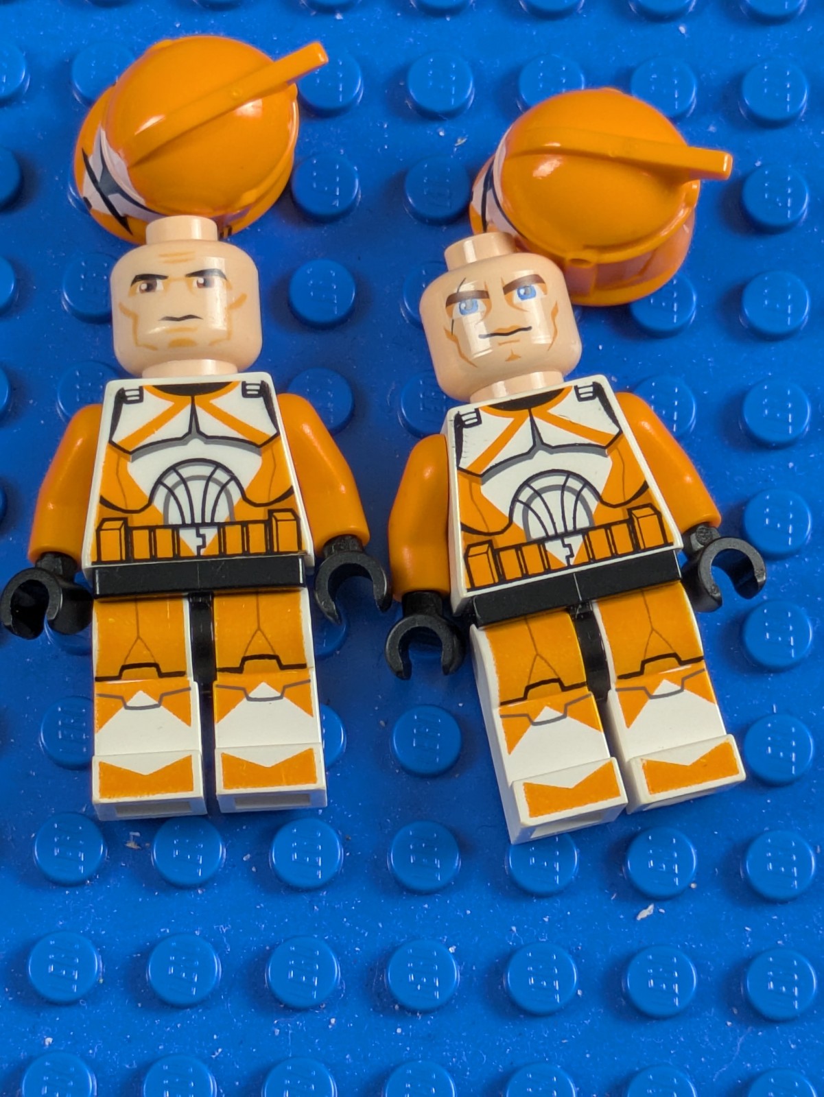 Lego Star Wars: Clone Bomb Squad Trooper - Large Eyes (2X) sw0299 Set 7913