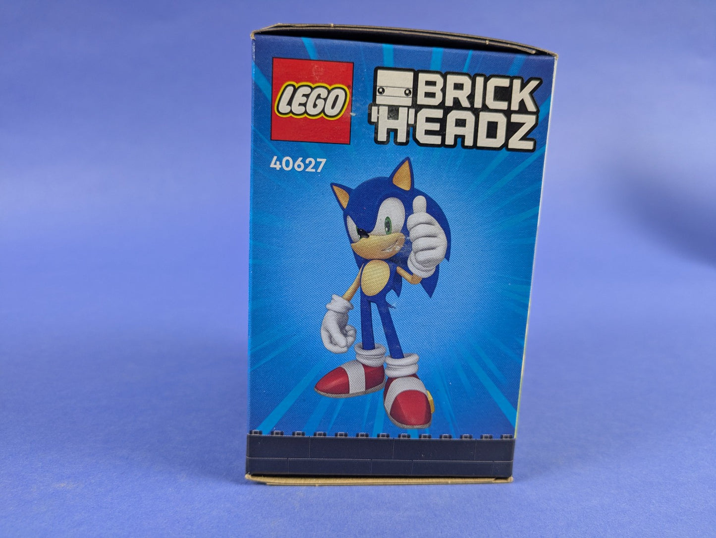 Lego BrickHeadz: Sonic the Hedgehog: Sonic the Hedgehog Set 40627 BRAND NEW