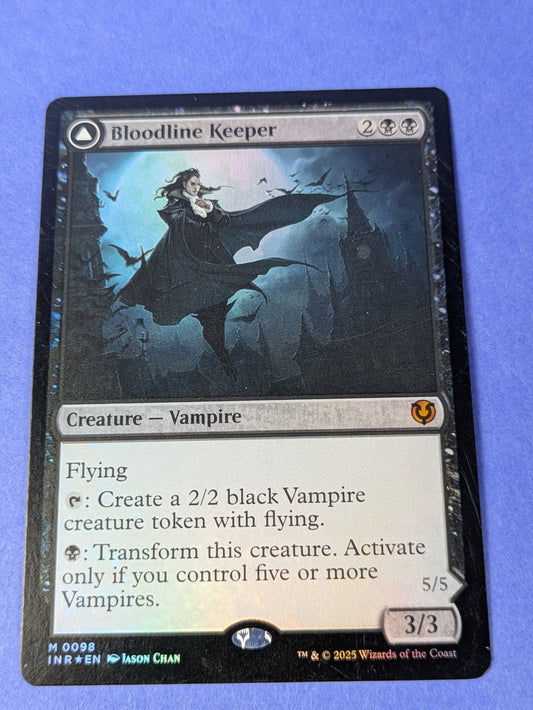 MTG Magic: Innistrad Remastered: Bloodline Keeper Foil #0098 Mythic - LP
