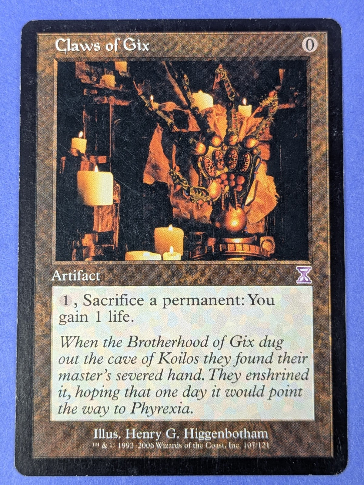 MTG Magic: Time Spiral Timeshifted: Claws of Gix #107/121 Special - MP