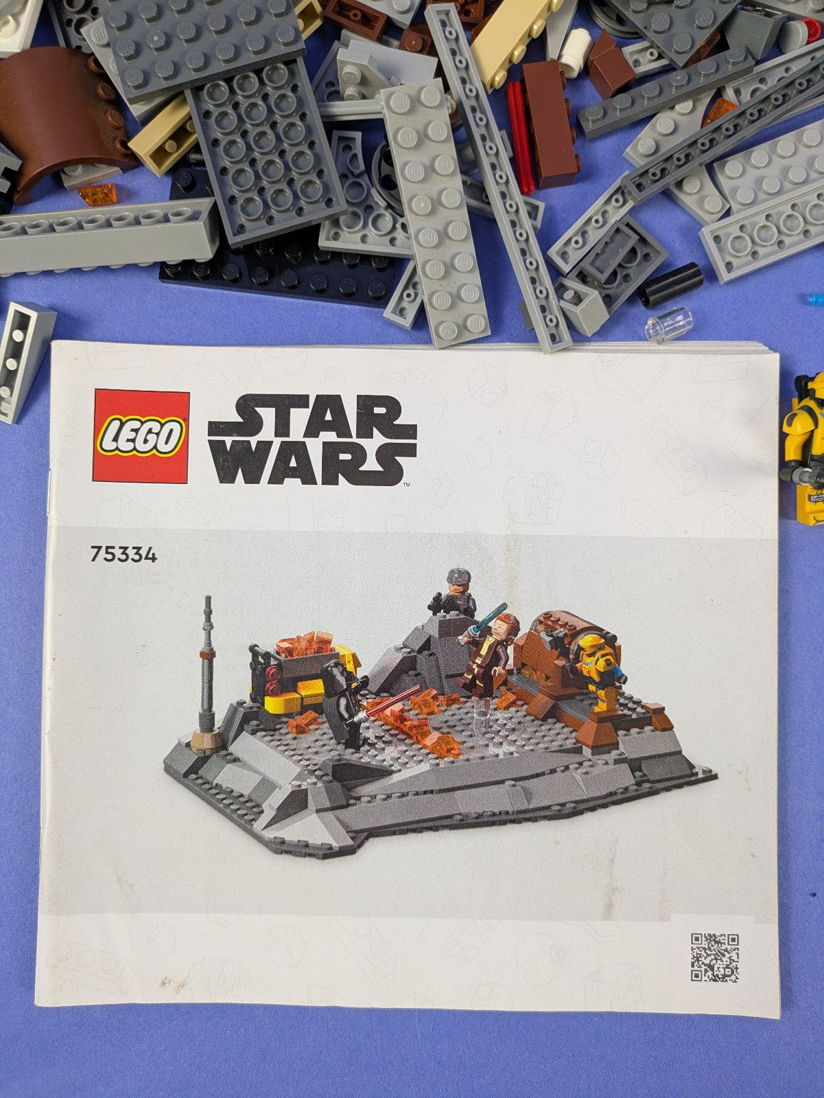 LEGO Star Wars Obi-Wan Kenobi vs. Darth Vader 75334 Complete Set Pre-Owned