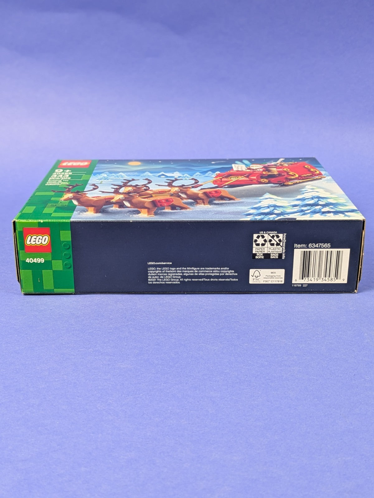 LEGO Seasonal Santa's Sleigh 40499