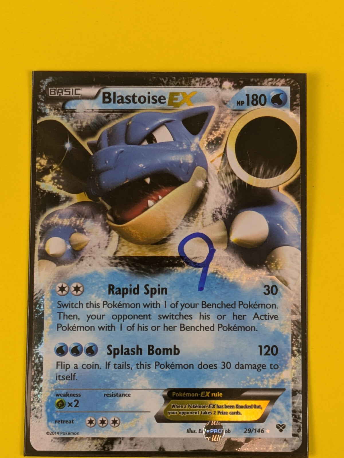 Blastoise EX - 29/146 - Ultra Rare XY - Pokemon Card - NM
